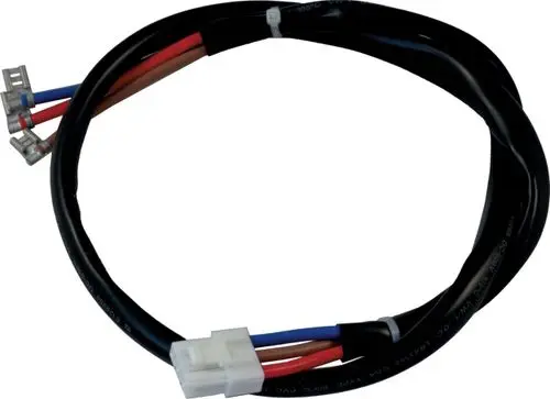 Kabel mit mehreren Drähten für die elektrische Verbindung, geeignet für Wolf-Anwendungen, mit Anschlusssteckern und isoliertem Mantel.